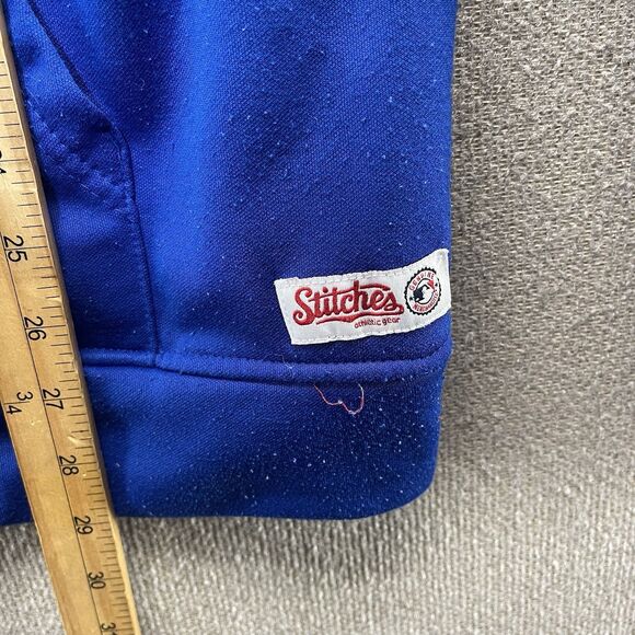Stitches Chicago Cubs Full Zip Fleece Jacket Coat Men's Large MLB - Picture 8 of 9